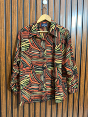 Chest 24  Lenght 27  Fabric silk Branded Full Sleeve Wear