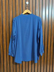 Chest 21  Lenght 29  Fabric silk Womens Full Sleeve Top