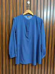 Chest 21  Lenght 29  Fabric silk Womens Full Sleeve Top