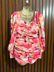 Chest 16  Lenght 27  Fabric silk Western Ladies Mini Dress