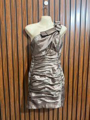Chest 17  Lenght 33  Fabric silk Mini Dress for Women