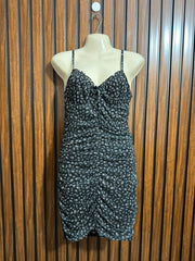 Chest 17  Lenght 31  Fabric net Womens Party Mini Dress