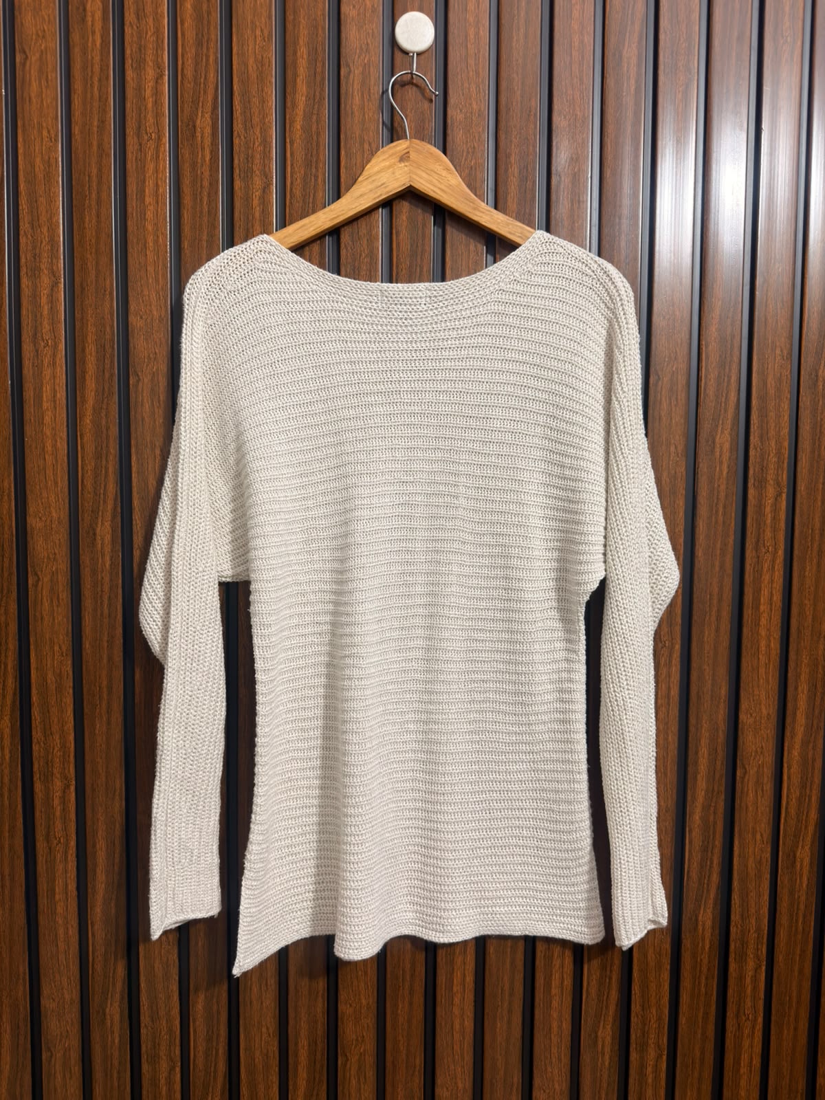 Chest small  baggy style  Lenght 28 Ladies Branded Sweater
