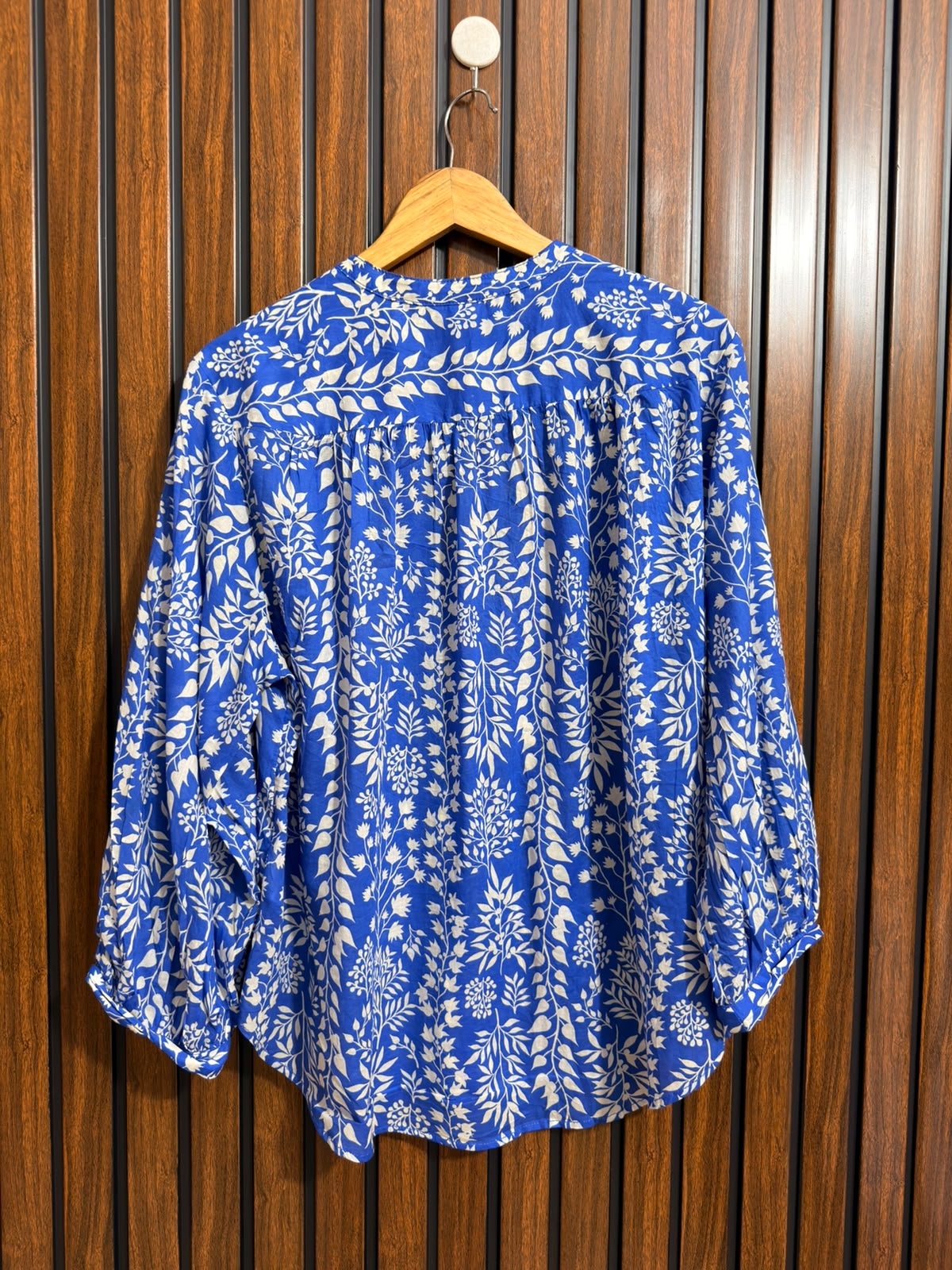 Chest small  baggy style  Lenght 27  Fabric cotton Womens Casual Full Sleeve Top