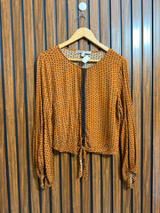 Chest 18  Lenght 20  Fabric rayon Western Ladies Top