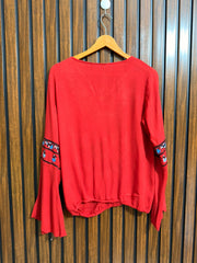 Chest 19  Lenght 23  Fabric rayon  Western Branded Womens Full Sleeve Top