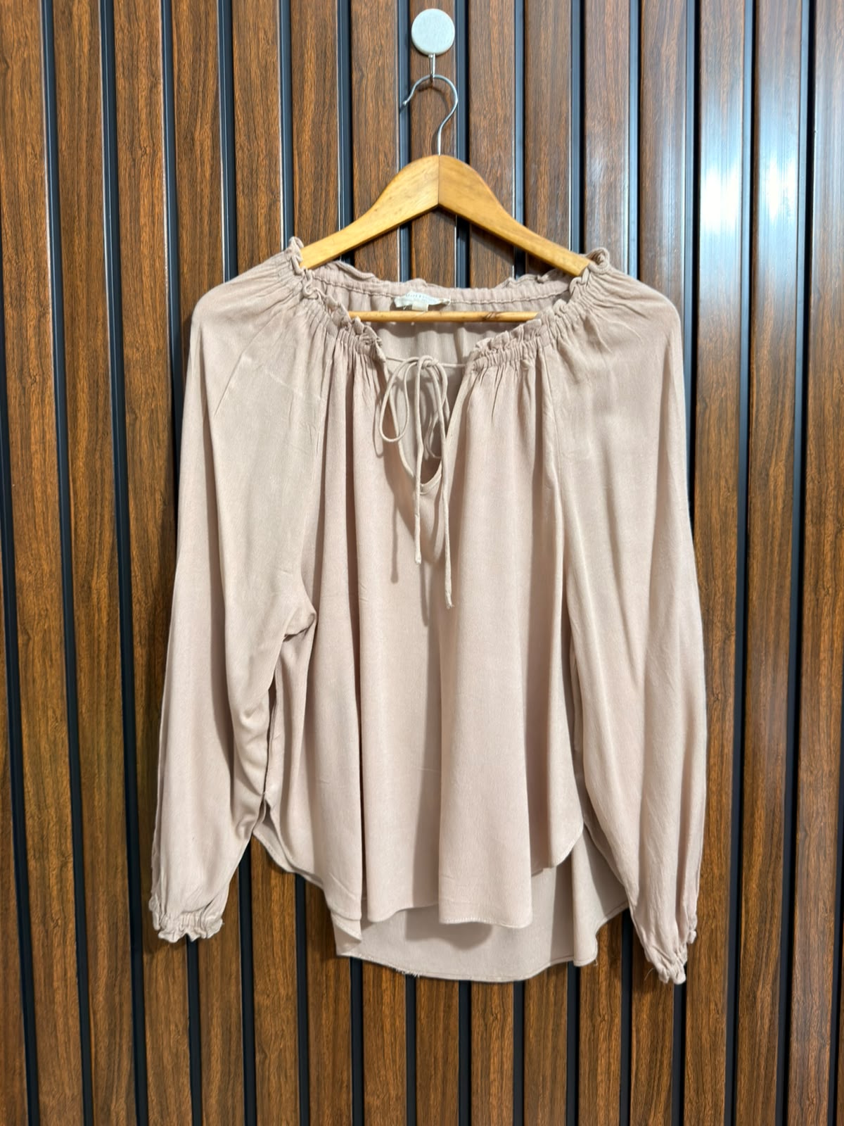 Chest small  baggy style  Lenght 23 to 25  Fabric Georgette  Womens Full Sleeve Tops