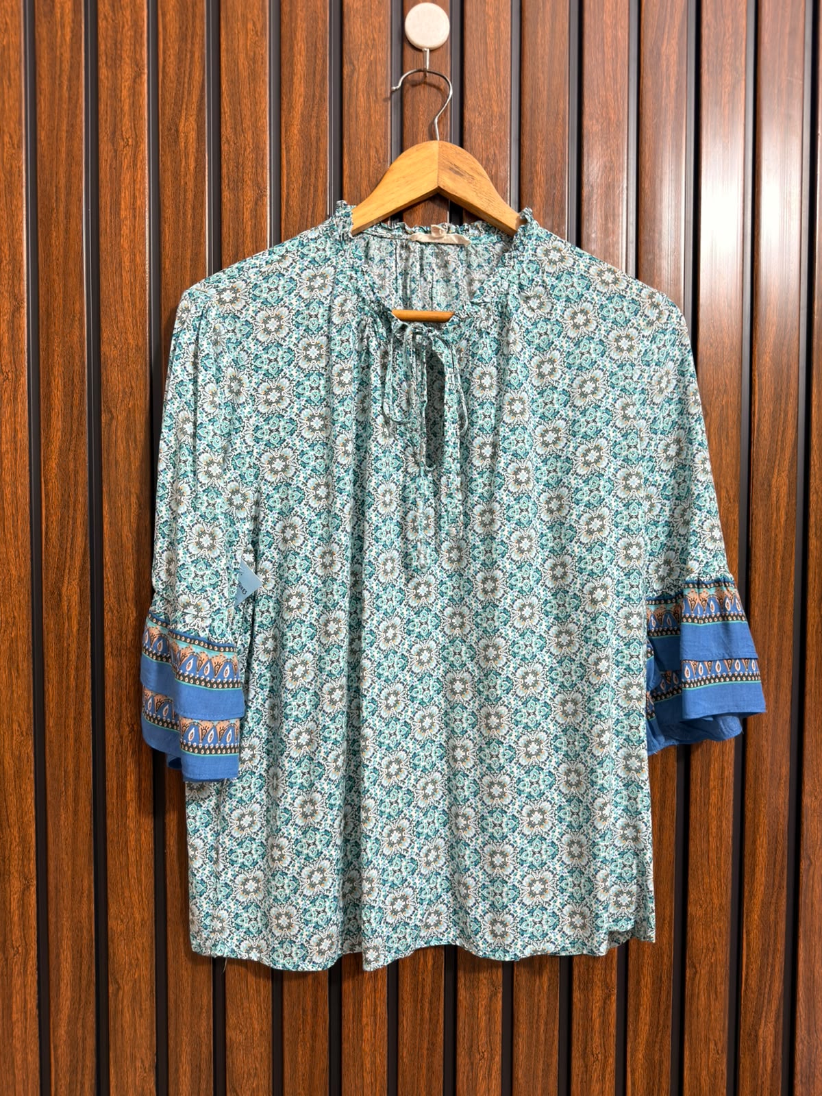 Chest 19  Lenght 24  Fabric linen Western Top for Women