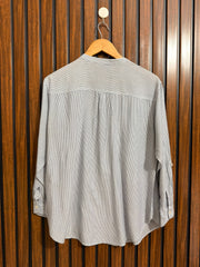 Chest 19  Lenght 27  Fabric linen Branded Full Sleeve Top