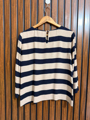 Chest 18  Lenght 22.5  Fabric Georgette Womens Branded Full Sleeve Top