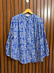 Chest small  baggy style  Lenght 27  Fabric cotton Womens Casual Full Sleeve Top