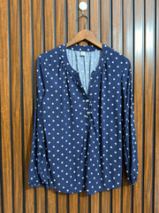 Chest 18  Lenght 26  Fabric linen Western Daily Wear Top