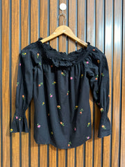 Chest 18  Lenght 20  Fabric cotton Western Branded Full Sleeve Top