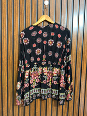 Chest small  Lenght 26  Fabric rayon Full Sleeve Womens Wear