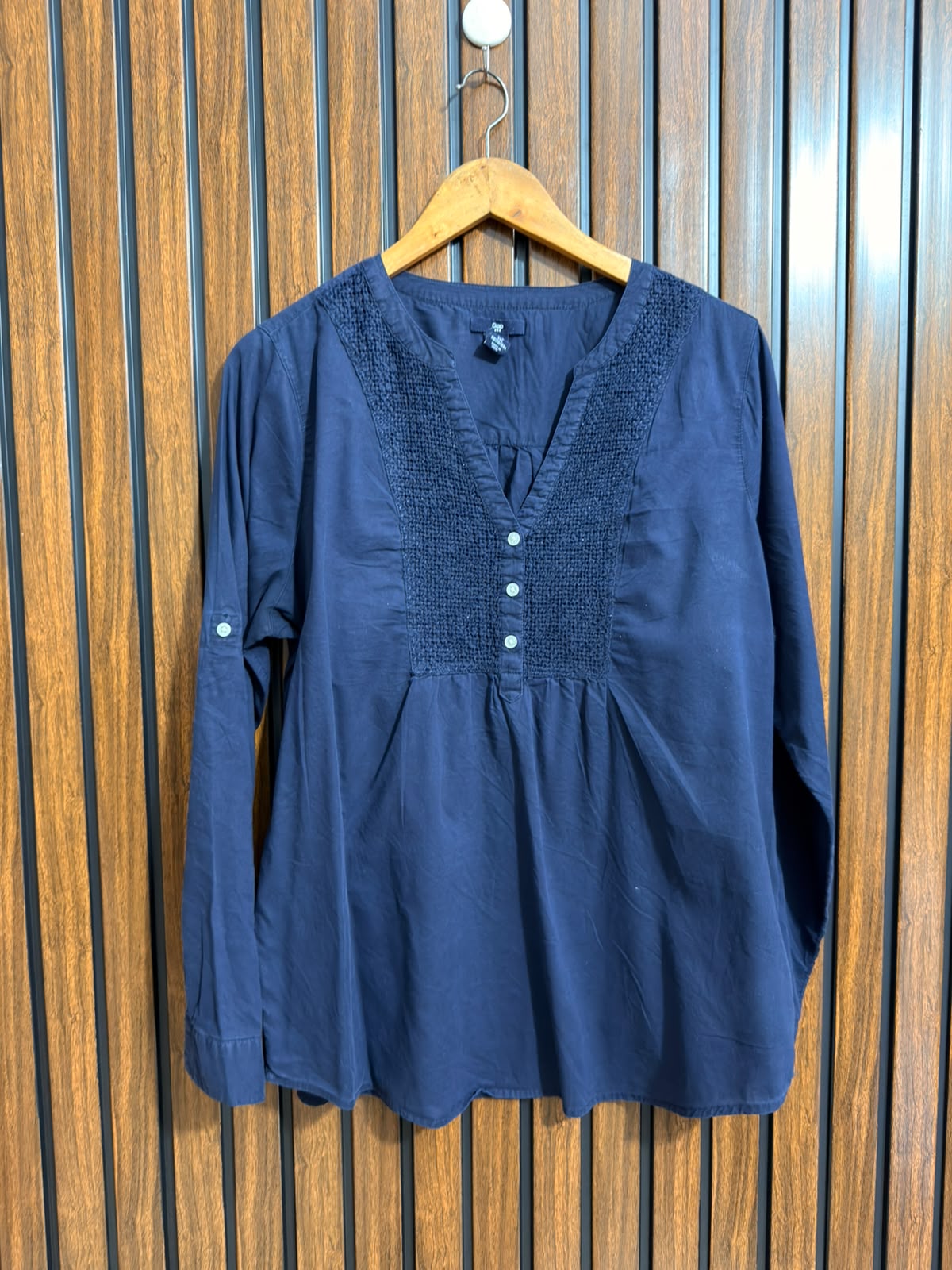 Chest 21  Lenght 27  Fabric cotton Ladies Full Sleeve Top