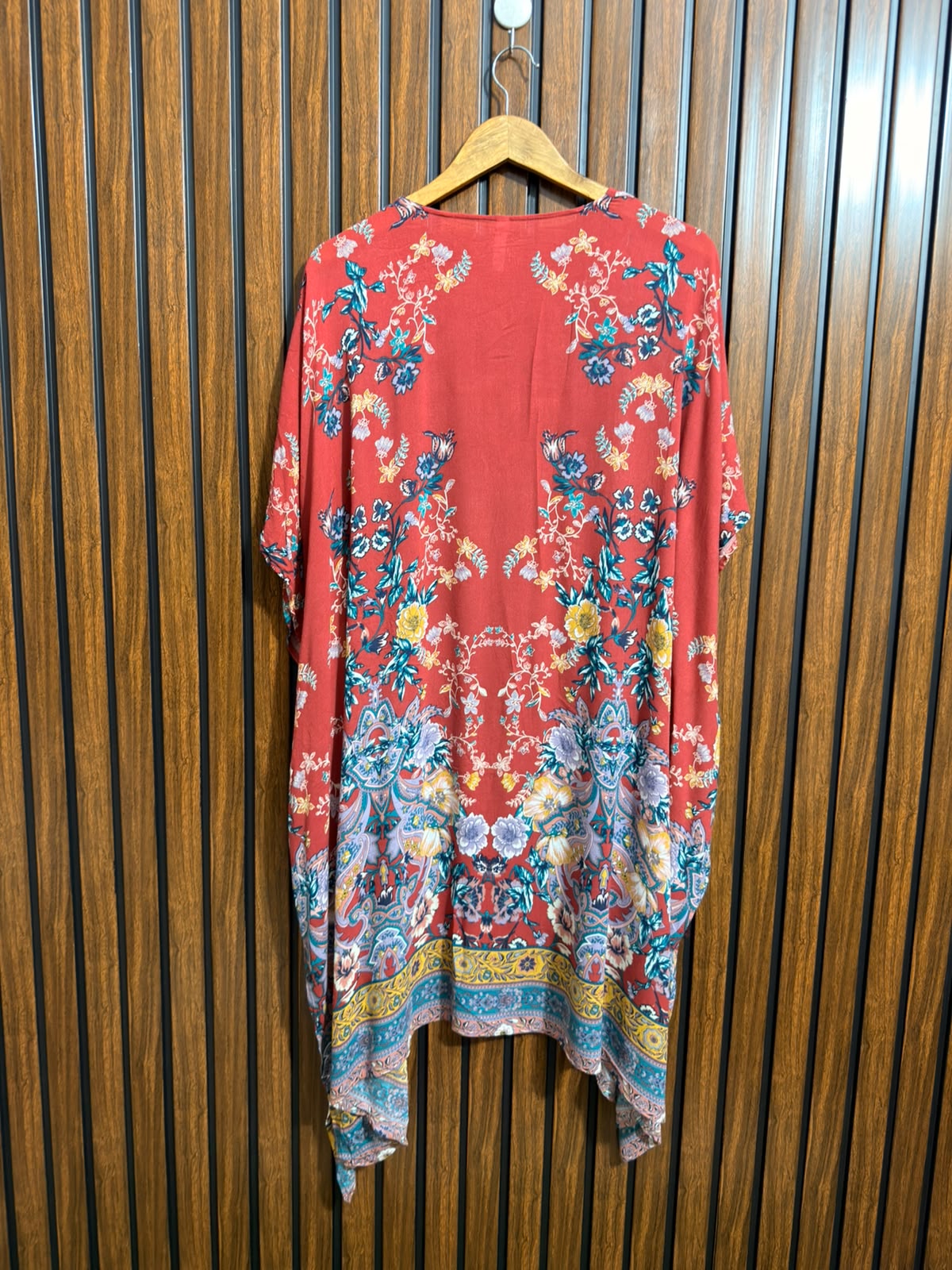 Chest small  Lenght 43  Fabric linen Trendy Half Sleeve Top