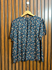 Chest 23  Lenght 25  Fabric rayon Daily Wear Half Sleeve Top