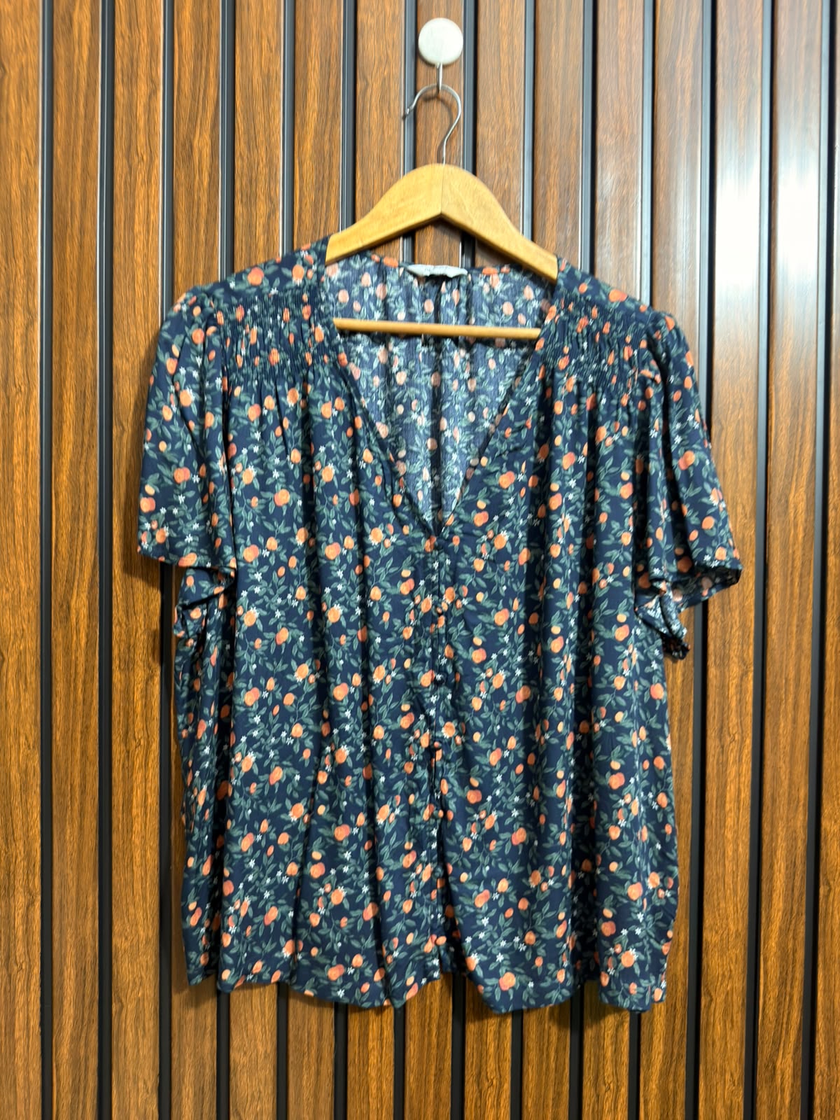 Chest 23  Lenght 25  Fabric rayon Daily Wear Half Sleeve Top