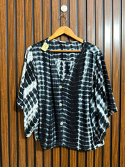 Chest 22  Lenght 24  Fabric linen Ladies  Half Sleeve Wear Top