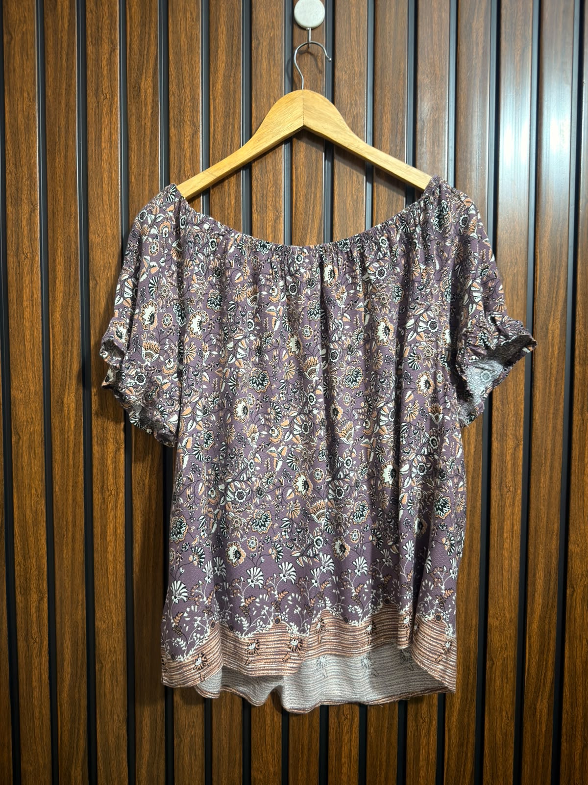 Chest 22  Lenght 22  Fabric linen Ladies Casual Half Sleeve Top