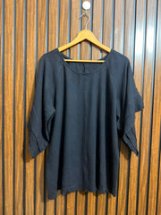 Chest 21  Lenght 26  Fabric Georgette Branded Casual Half Sleeve Top