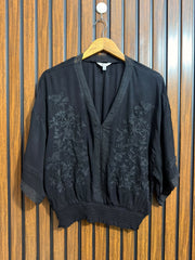 Chest 21  Lenght 22  Fabric rayon Western Trendy Half Sleeve Top