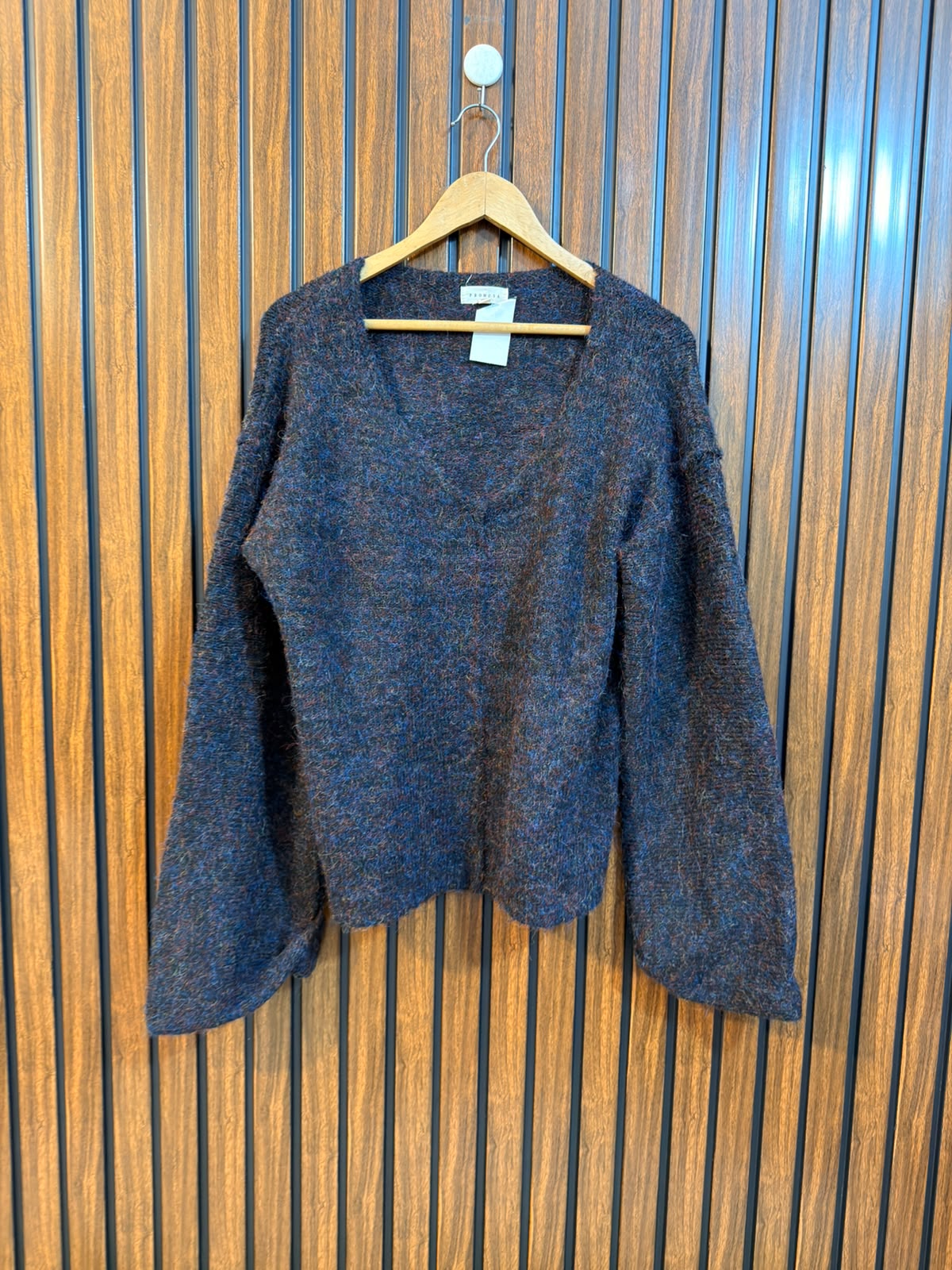 Chest 21  baggy style  Lenght 25 Rabbit Wool Sweater for Womens