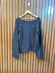Chest 21  baggy style  Lenght 25 Rabbit Wool Sweater for Womens