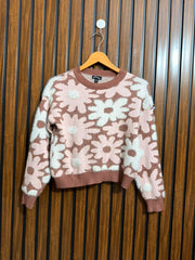 Chest 17  Lenght 18 Branded Womens Rabbit Wool Sweater Choice