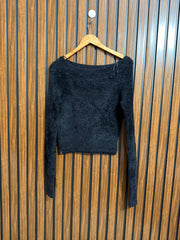 Chest 19  Lenght 21 Branded Womens Rabbit Wool Sweater Edition