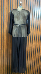 Chest 20  Lenght 57  Fabric net Western Long Maxi Collection