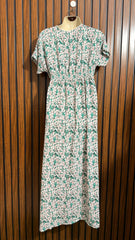 Chest 18  Lenght 53  Fabric Georgette Western Long Maxi Dress