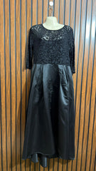 Chest 20  Lenght 48  Fabric net and silk Womens Maxi Dress