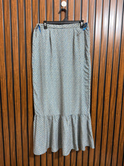 Waist 34  Lenght 39  Fabric cotton silk Imported Womens Skirt