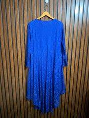 Chest 22  Lenght 37 to 52  Fabric net Western Long Top