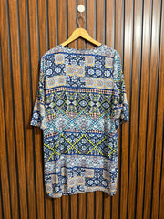 Chest 20  Lenght 33  Fabric linen Womens Long Top