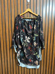 Chest 21  Lenght 32 to 35  Fabric silk Western Ladies Top