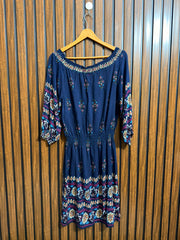 Chest 21  Lenght 39  Fabric linen Western Womens Long Top Wear