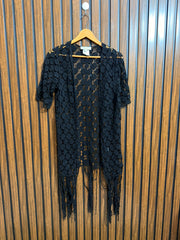 Chest small  Lenght 38  Fabric net Ladies Long Top Wear