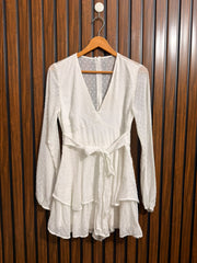 Chest 16  Lenght 29  Fabric chiffon Western Womens Long Top