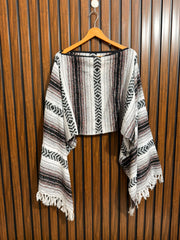 Womens Western Poncho