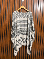 Womens Branded Ponchos