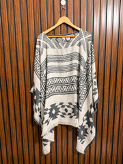 Womens Branded Ponchos
