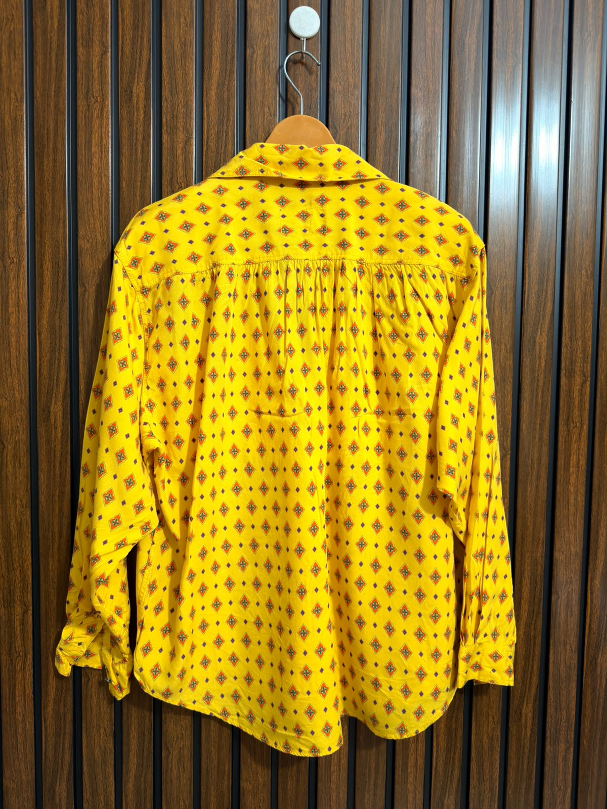 Chest 21  Lenght 26  Fabric cotton Ladies Full Sleeves Top