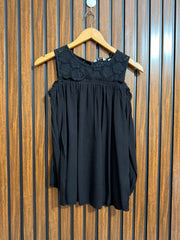Chest 17  Lenght 24  Fabric Georgette Womens Western Sleeve Top