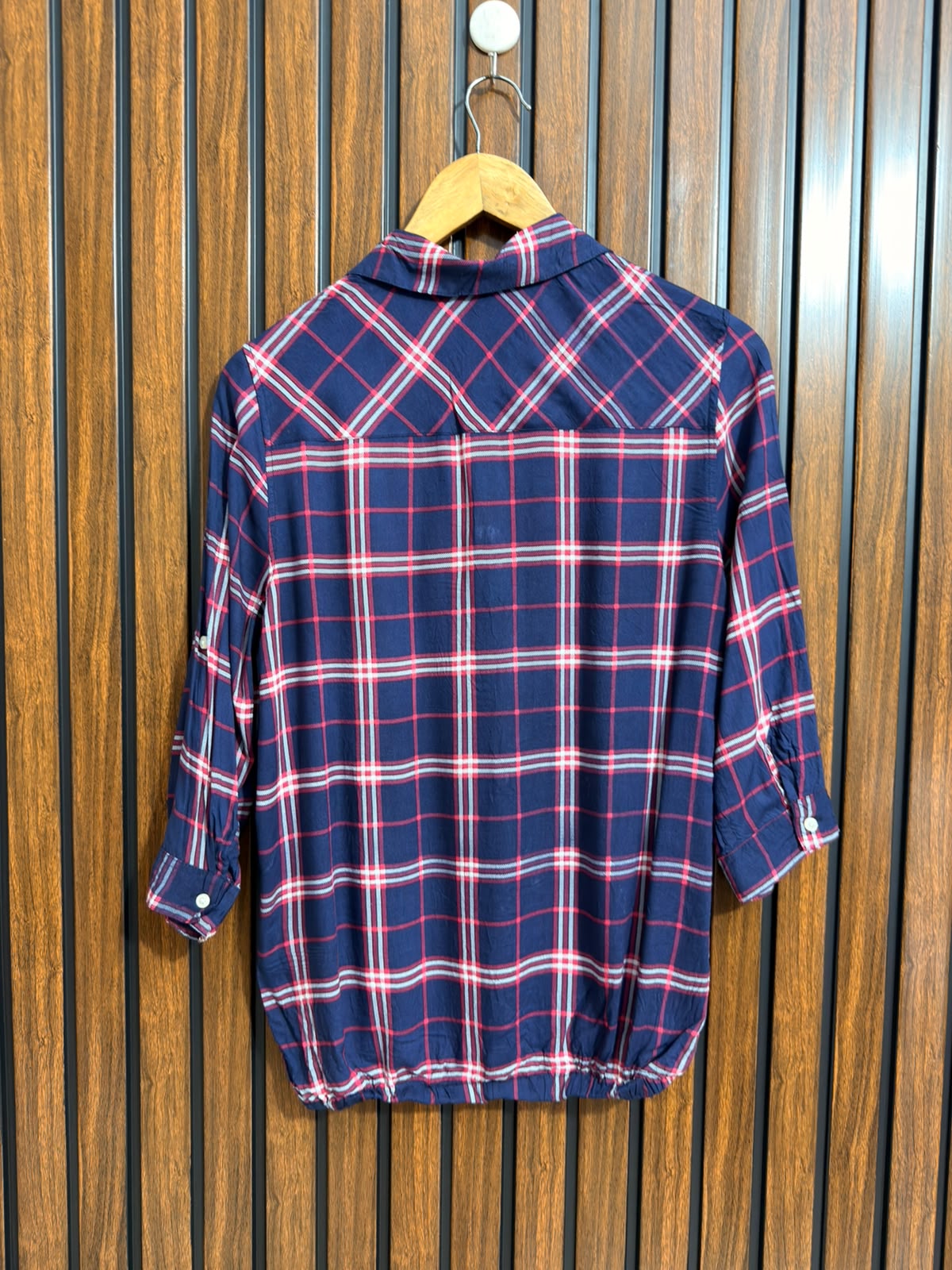 Chest 18  Lenght 23  Fabric linen Western Womens Sleeve Wear