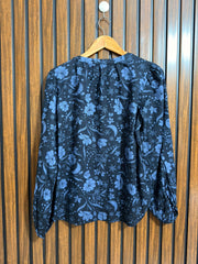 Chest 19  Lenght 23 to 25  Fabric linen Western Wear Full Sleeve Top