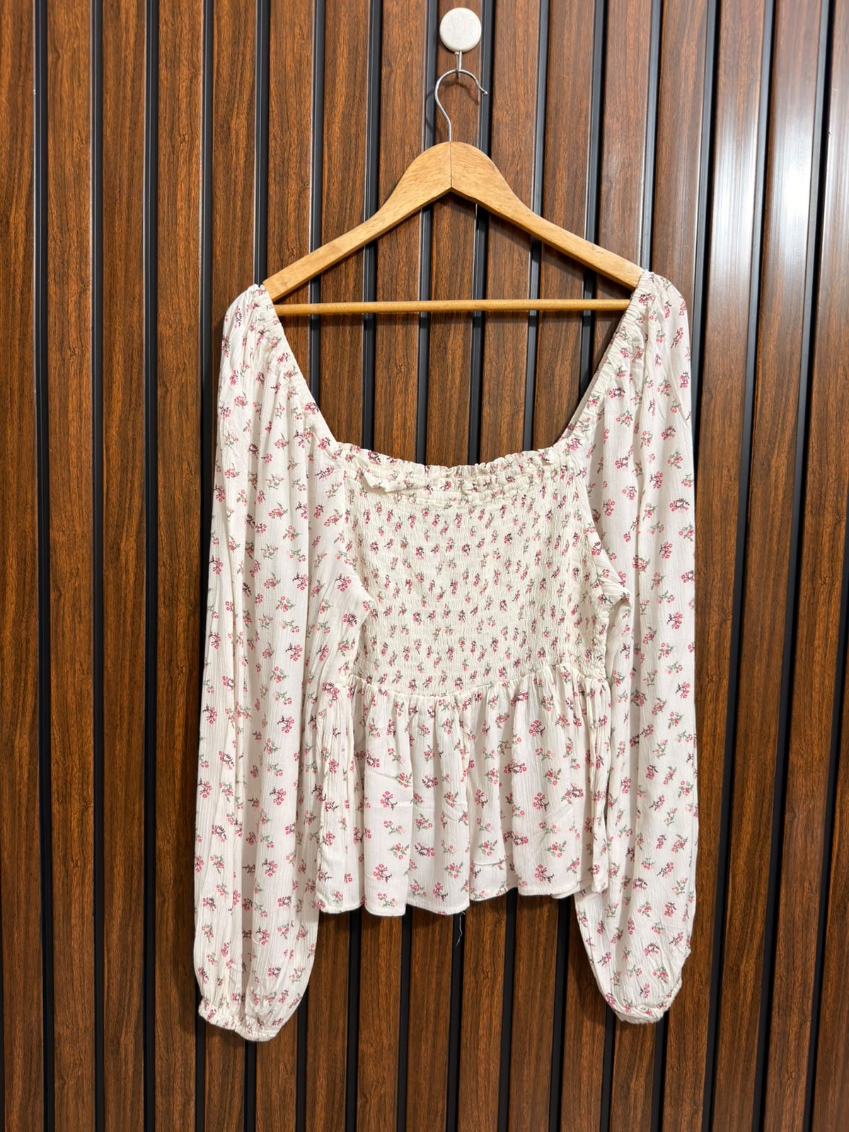 Chest large  Lenght 23  Fabric rayon Western Branded Womens Full Sleeve Top Wear