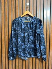 Chest 19  Lenght 23 to 25  Fabric linen Western Wear Full Sleeve Top