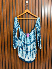 Chest small  Lenght 21  Fabric linen Branded Ladies Full Sleeves Top